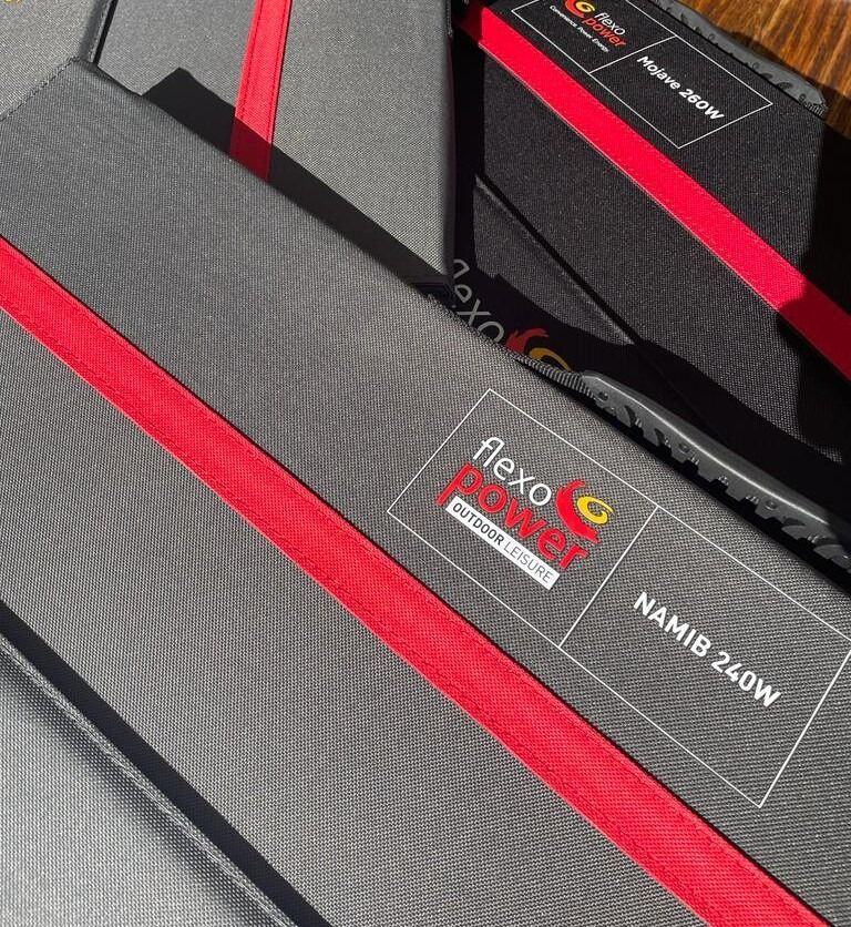 The Namib portable solar panels have a new look