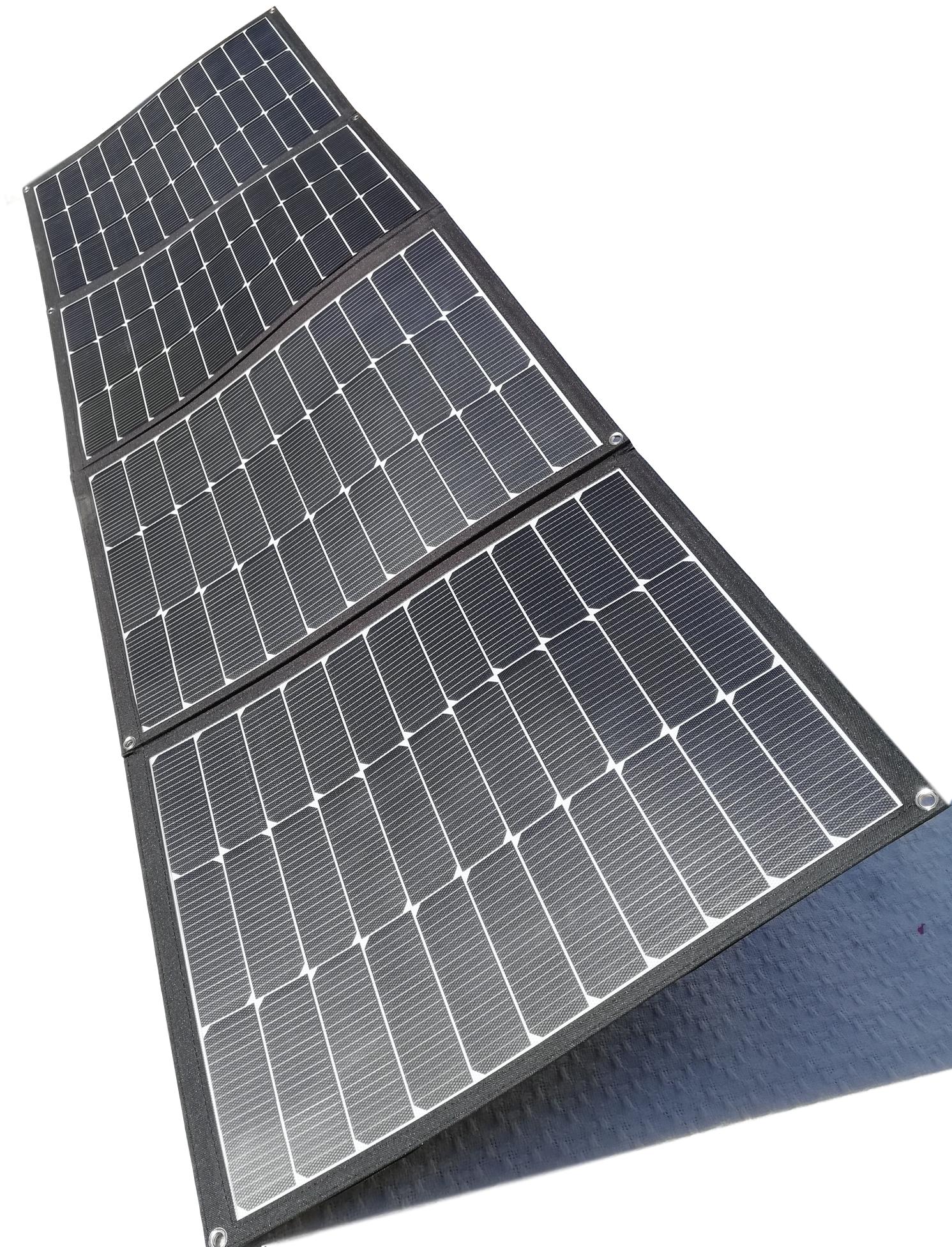 Mojave-220W foldable solar panel as one unit