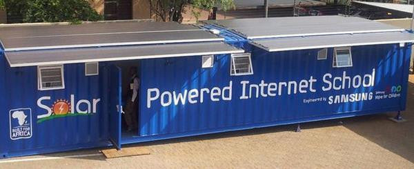 Samsung Africa launches solar-powered Internet schools