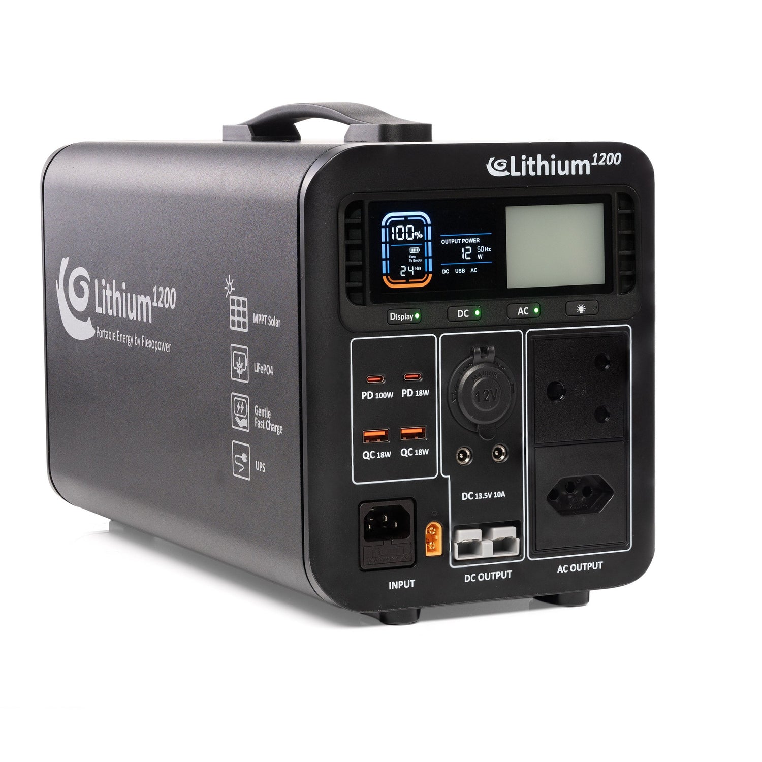 Lithium1200 Portable Power Station | Mobile Dual Battery System