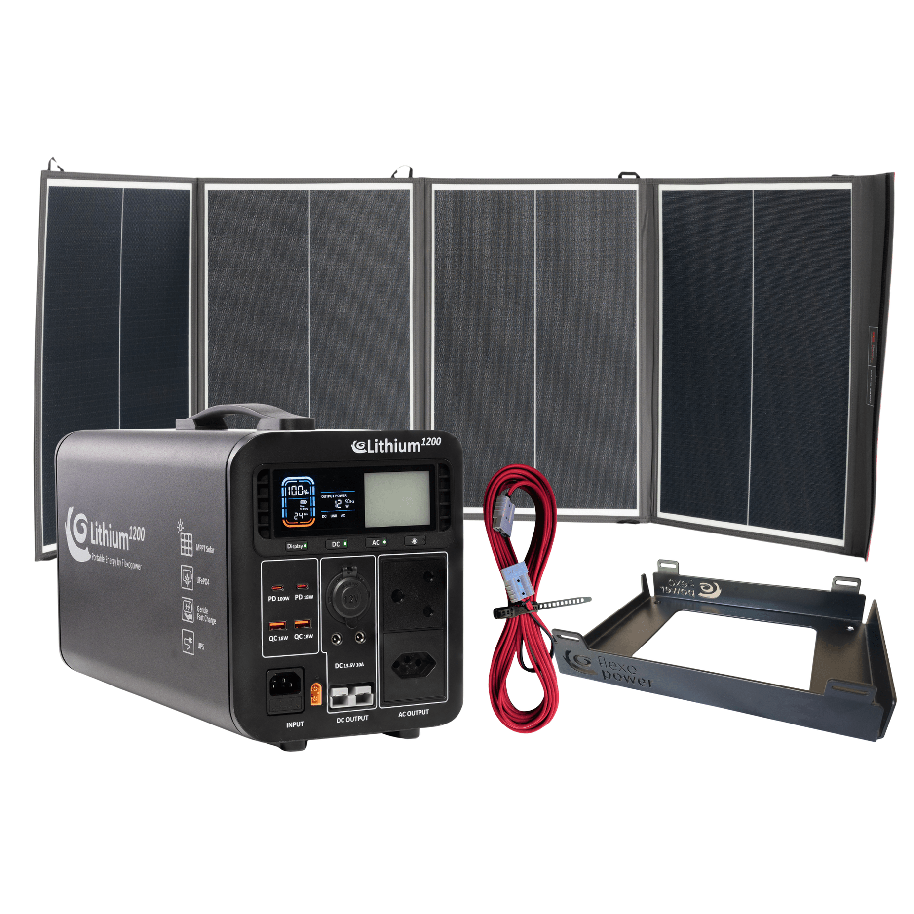 ミサキ ネオブラボー　180M Namib Overland System | Lithium1200 + Namib240W + 10m FlexoLink +