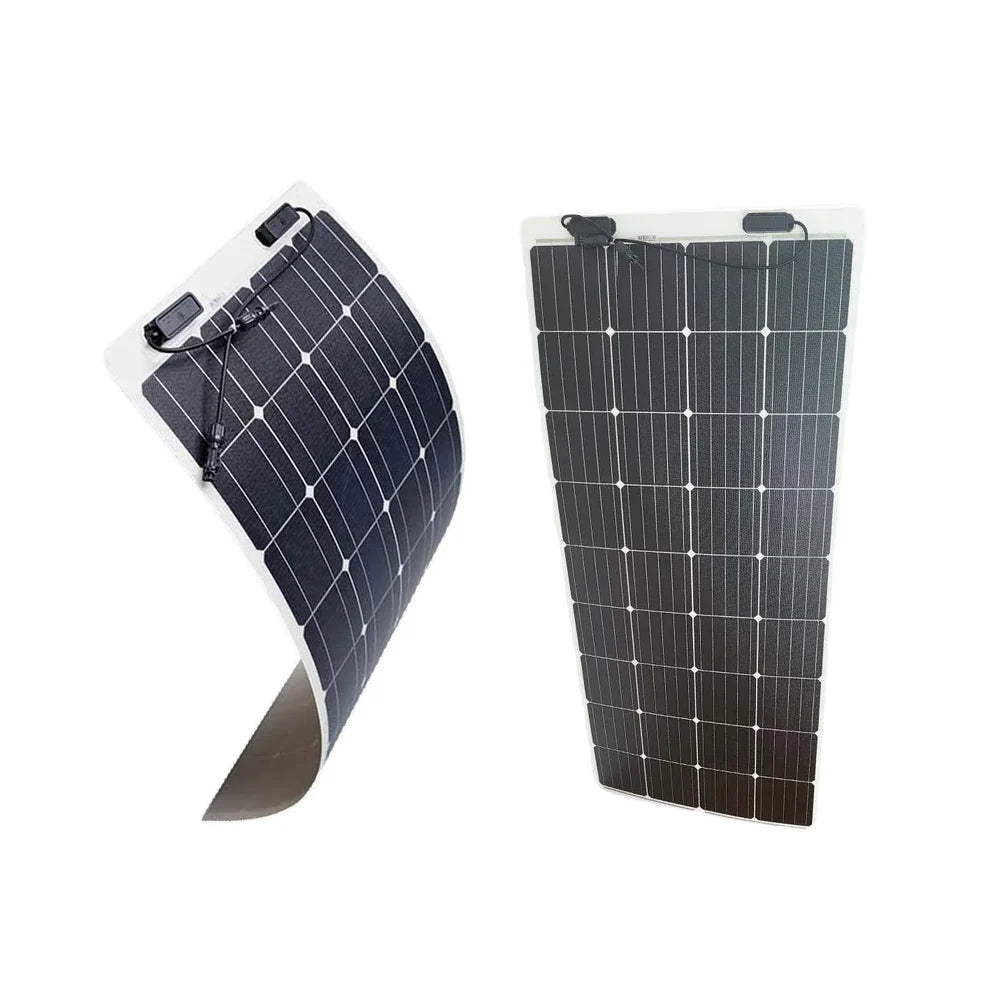 TACOMA-175, 175W SEMI-FLEXIBLE SOLAR PANEL FOR CAMPER, OVERLANDING, MARINE