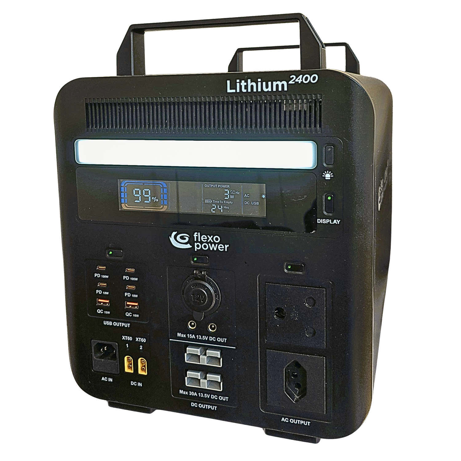Lithium2400 Portable Power Station | Portable Dual Battery System