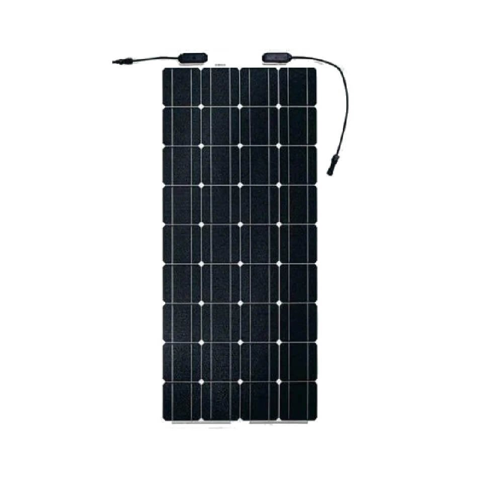 TACOMA-100, 100W SEMI-FLEXIBLE SOLAR PANEL FOR CAMPER, OVERLANDING, MARINE