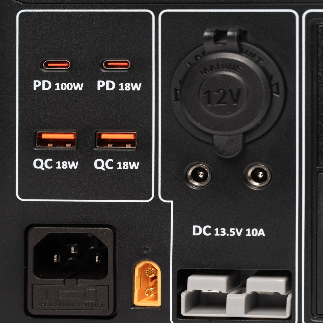 LITHIUM1200-SB50 PORTABLE POWER STATION BY FLEXOPOWER