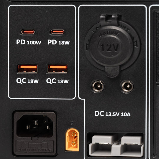 LITHIUM1200-SB50 PORTABLE POWER STATION BY FLEXOPOWER