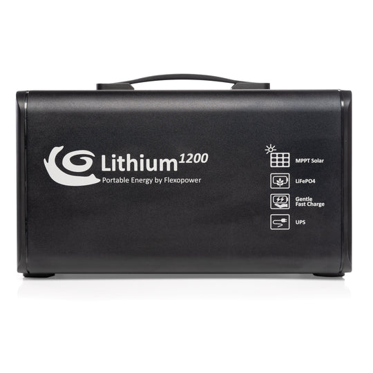 LITHIUM1200-SB50 PORTABLE POWER STATION BY FLEXOPOWER