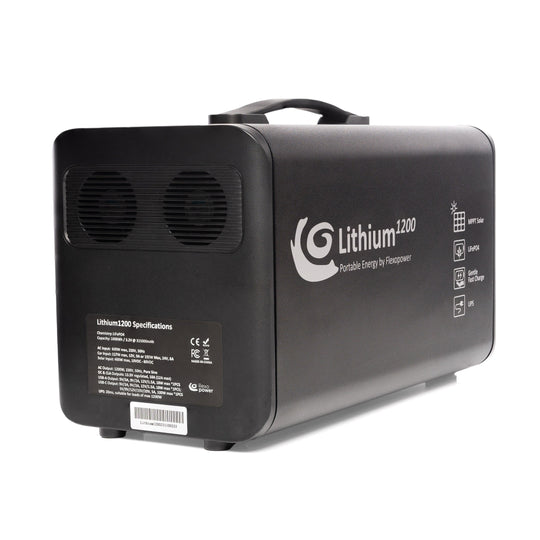 LITHIUM1200-SB50 PORTABLE POWER STATION BY FLEXOPOWER