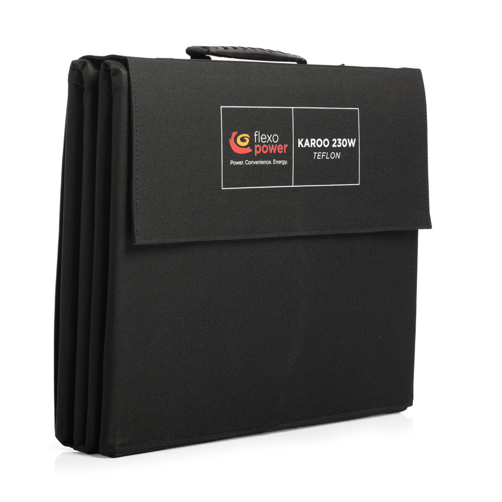 FLEXOPOWER LITHIUM700-SB50 POWER STATION & KAROO230W SOLAR COMBO
