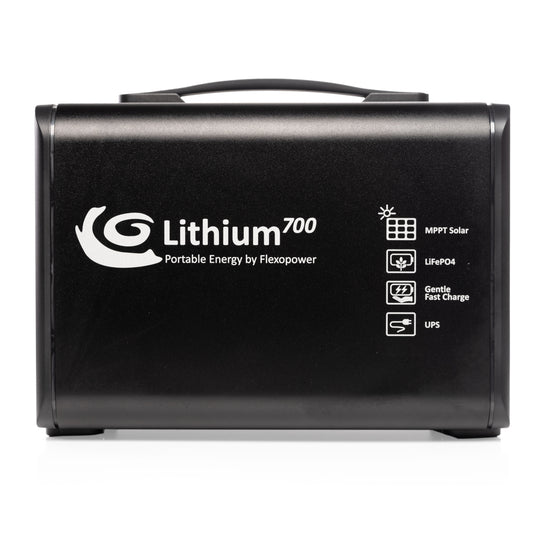 LITHIUM700-SB50 PORTABLE POWER STATION BY FLEXOPOWER