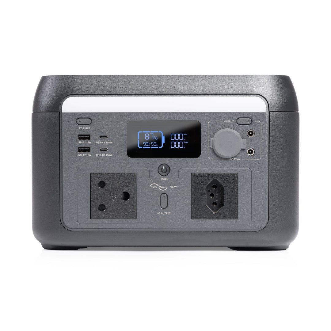 LITHIUM600 PORTABLE POWER STATION BY FLEXOPOWER