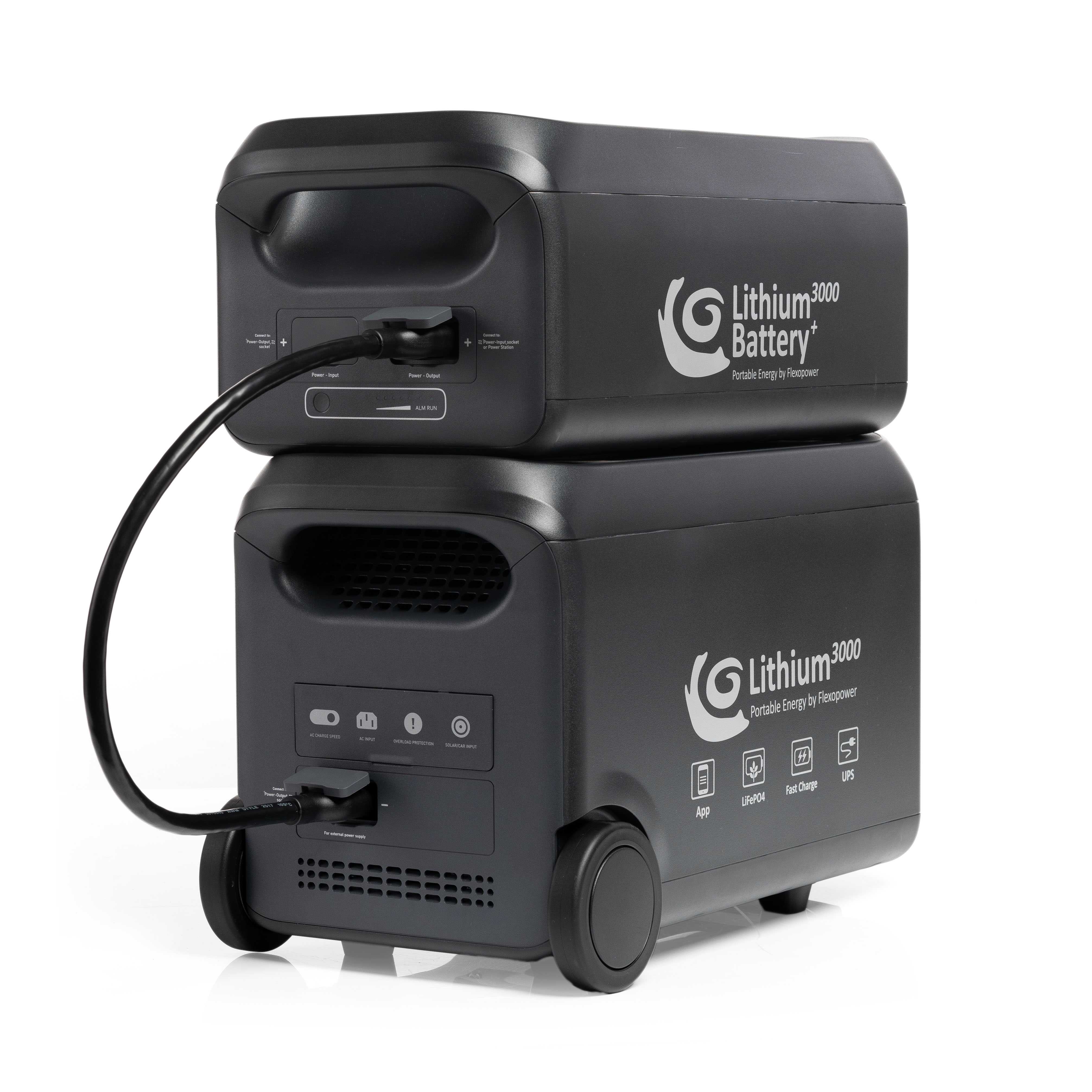 LITHIUM3000 PORTABLE POWER STATION BY FLEXOPOWER