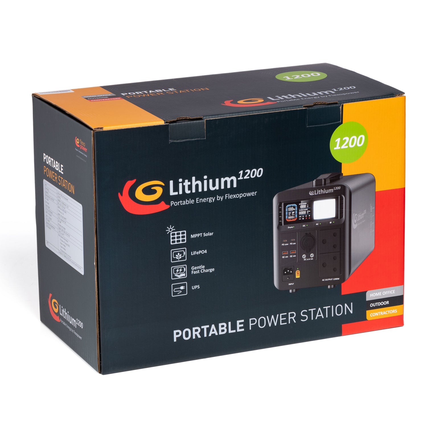 Lithium1200 Portable Power Station | Mobile Dual Battery System