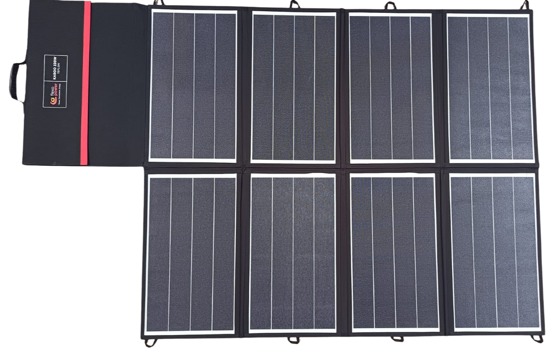 Karoo230W Portable Solar Panel | Shingled Cell | Teflon ETFE
