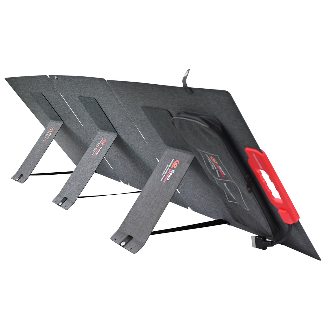 POrtable solar panel with supporting legs FlexoSun165W